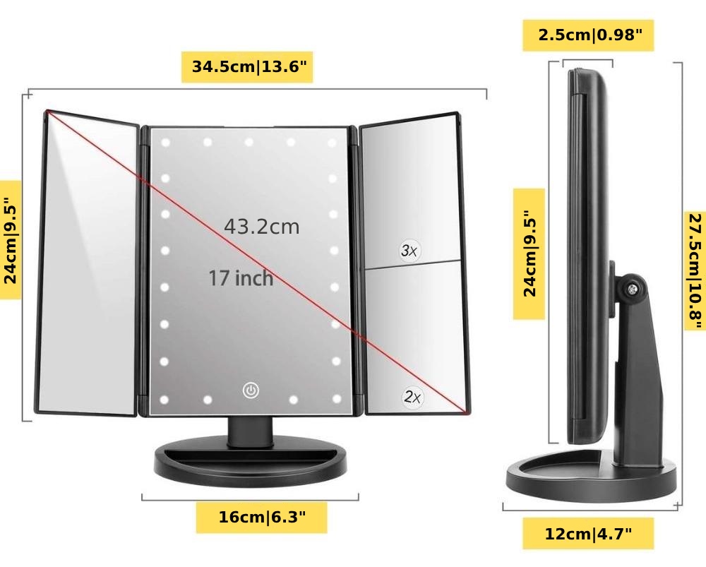 Cosmetic Light Mirror: image 3