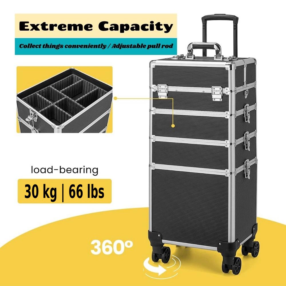 Professional Makeup Rolling Case: image 4