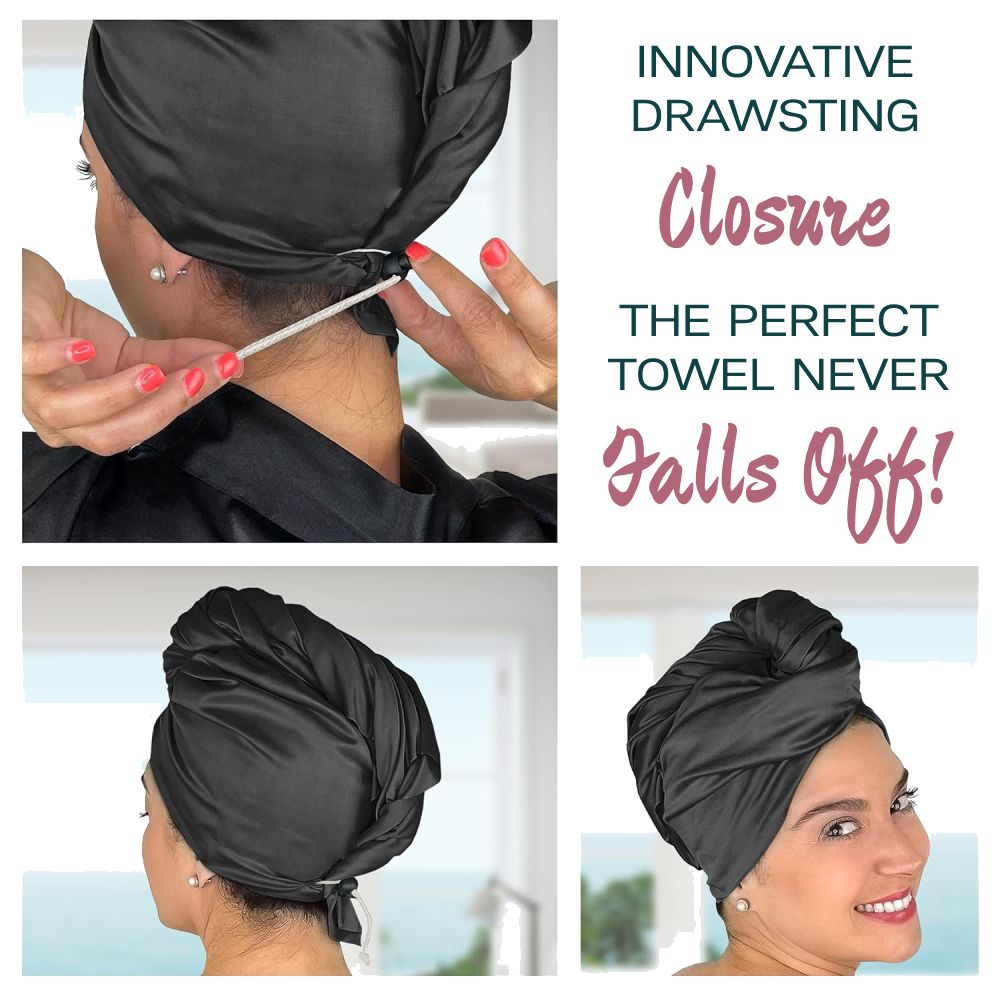 Microfiber Hair Towel: image 3