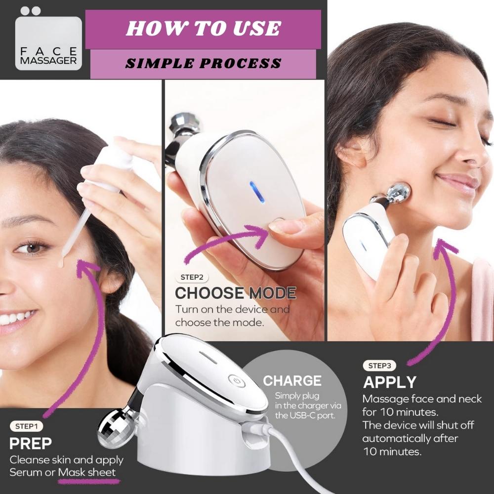 Facial Massager Device: image 3